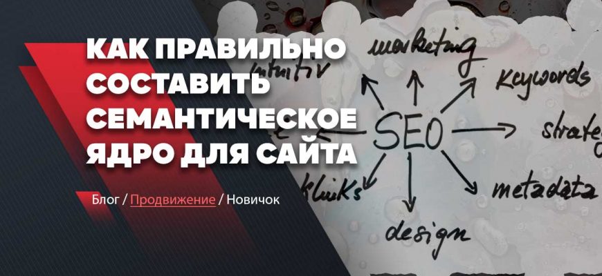 составить семантическое ядро онлайн