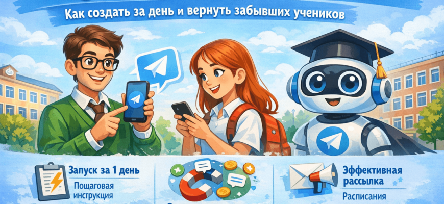 Для схемы работы бота: Схема: как Telegram-бот соединяет ученика и онлайн-школу
