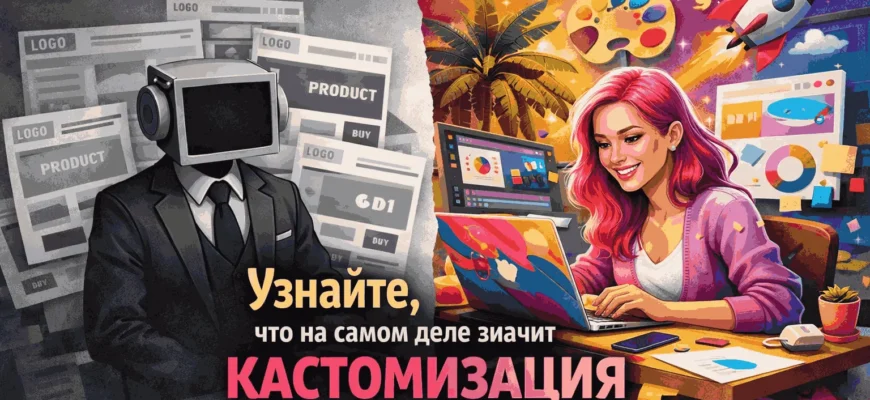 Таблица сравнения: Шаблонная платформа против кастомизируемого решения. Критерии: внешний вид, навигация, функциональность, впечатление ученика, гибкость.